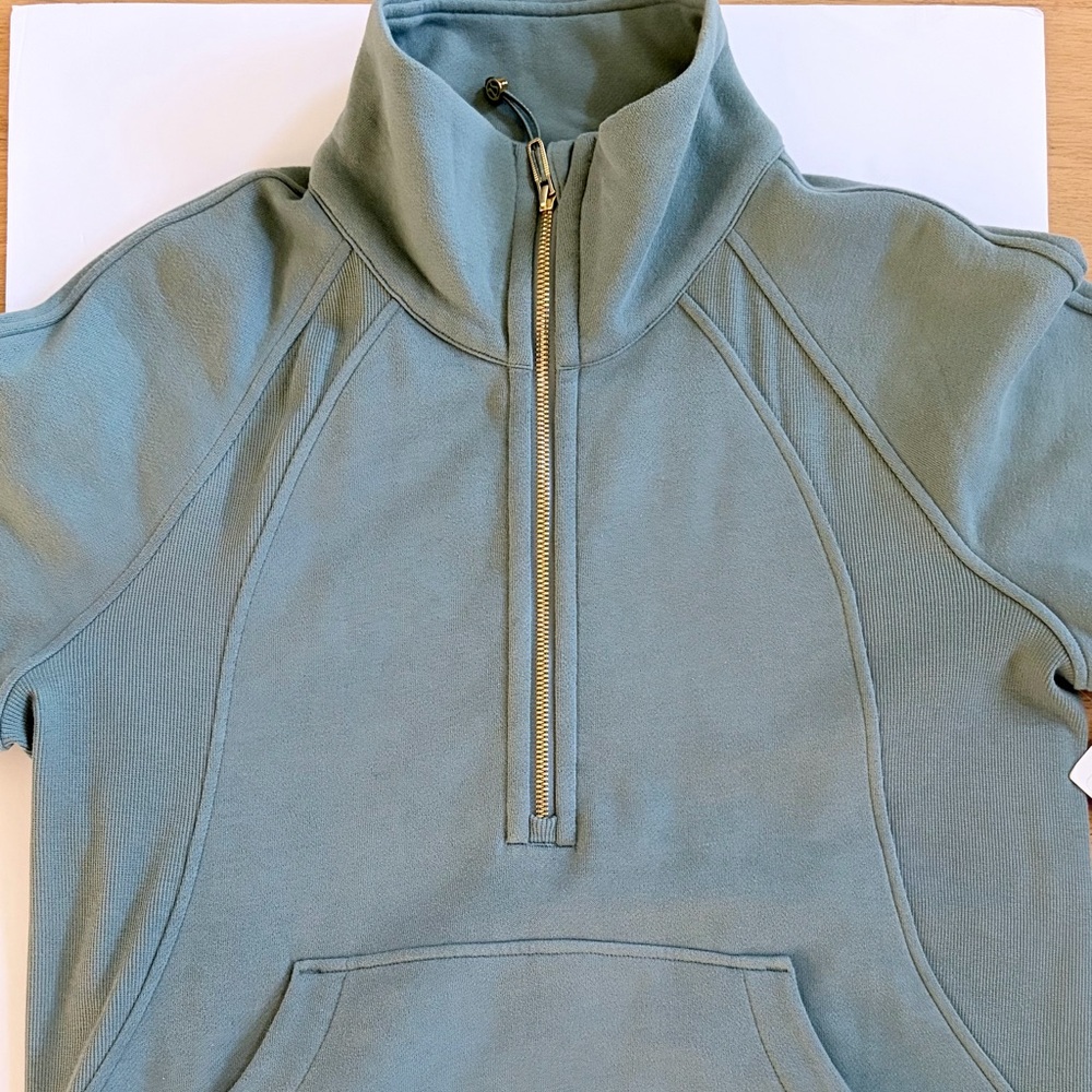 Lululemon Oversized Funnel Neck Half Zip.